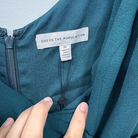 Dress The Population Pine Green Size Extra Large - Picture 3 of 7